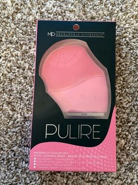 New With Tags Pulire Waterproof Facial Cleansing Brush With 7 Speed Settings